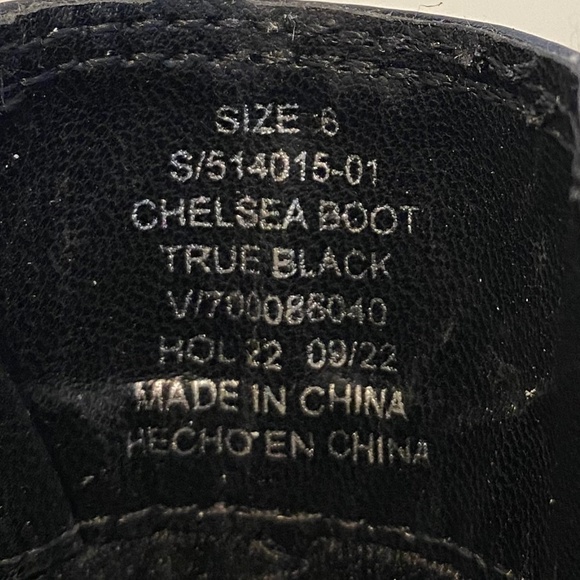 *NWT* Chelsea Boots - Black - Sz 6 - Picture 13 of 13